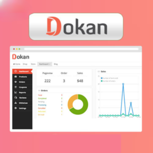 Dokan Plugin Pro Version with Lifetime Updates - All Features Unlocked (Best Multivendor WordPress Plugin)