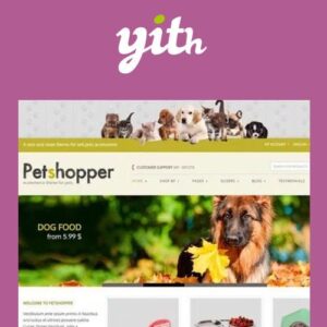 YITH Petshopper - E-Commerce Theme for Pets Products